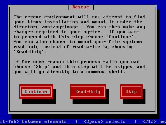 Rescue_CentOS_Client_Menu