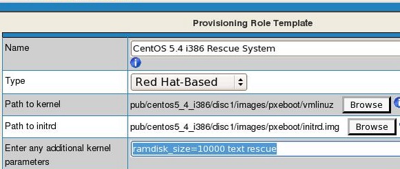 Rescue_Create_MAC-Spec_Provisioning_Template_CentOS_AddKernelParam