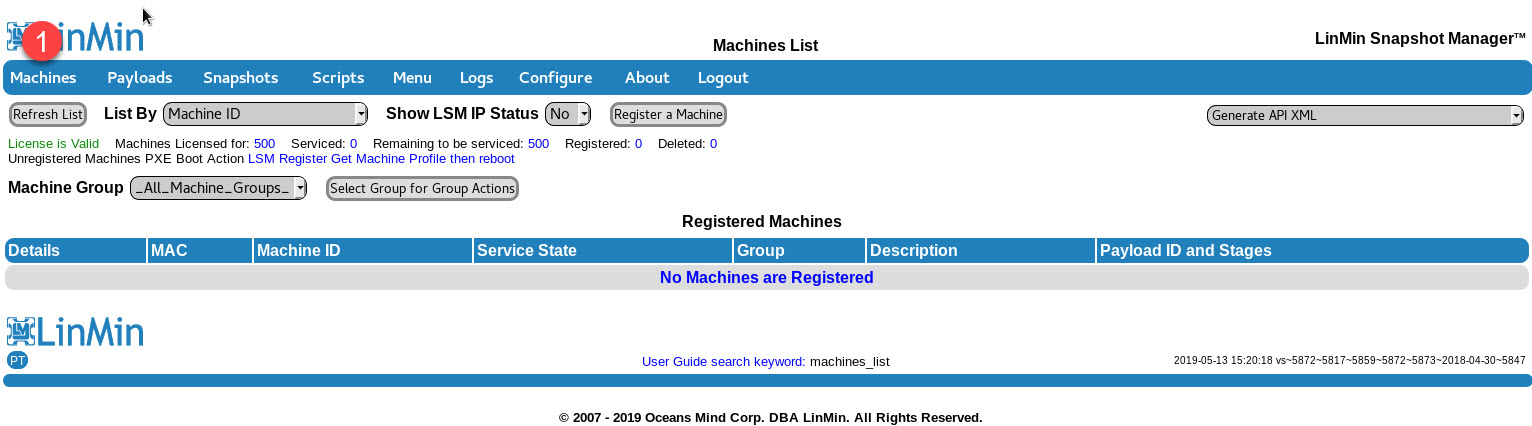 lsm70_gui_tutorial_020_machineslistempty_annot